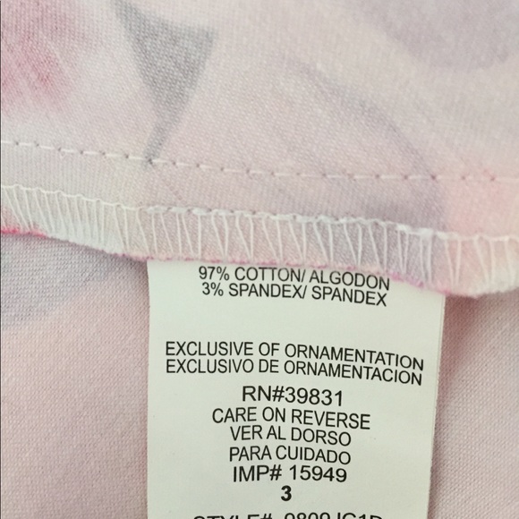 My Michelle floral A-Line Skirt Size 3 - Picture 5 of 6